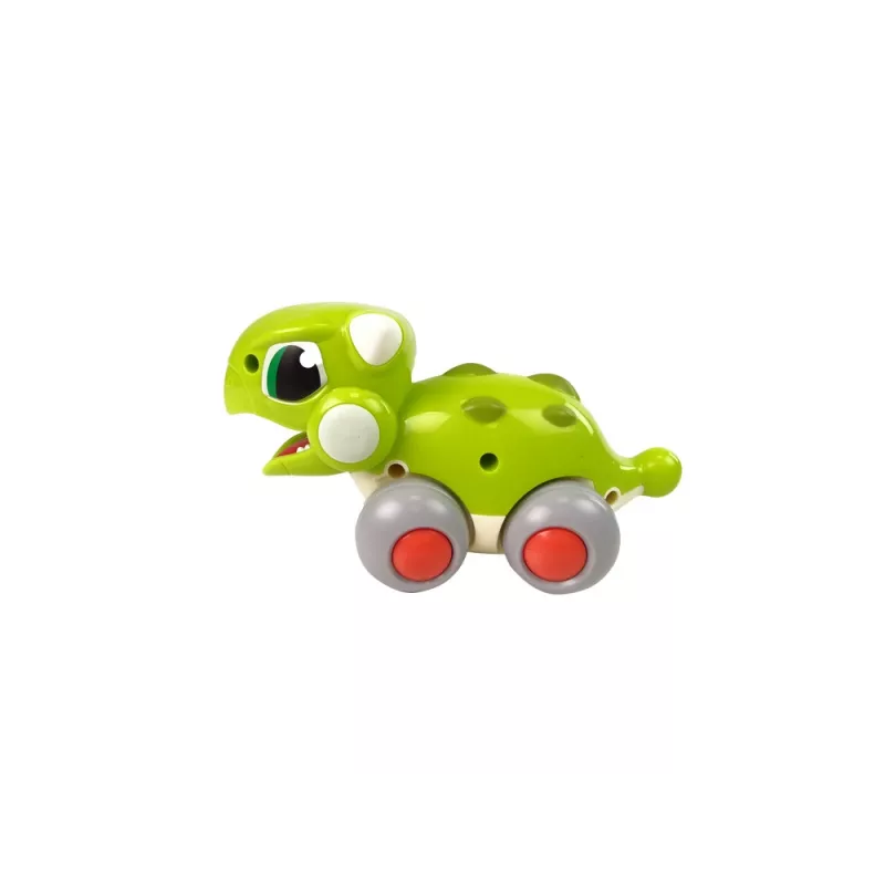 LEAN TOYS Dinosaur On Wheels Green Figure
