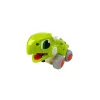 LEAN TOYS Dinosaur On Wheels Green Figure