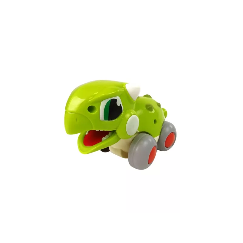 LEAN TOYS Dinosaur On Wheels Green Figure