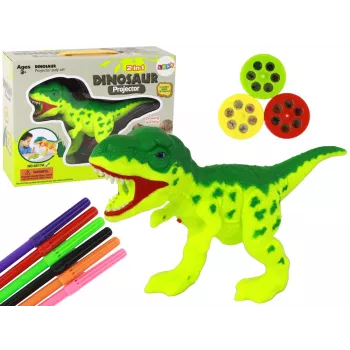 LEAN TOYS Dinosaur Projector with Markers & Templates