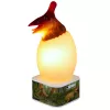 LEAN TOYS Dinosaur Pterosaur LED Micro USB Egg Lamp - 16 RGB Colors, Touch & Remote Control, Rechargeable