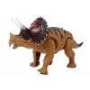 LEAN TOYS Dinosaur Triceratops Battery Operated Yellow