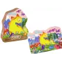 LEAN TOYS Dinosaur Volcano Puzzle 48 Pieces