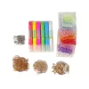 LEAN TOYS DIY Jewellery Making Set Beads Pens