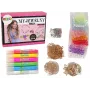LEAN TOYS DIY Jewellery Making Set Beads Pens