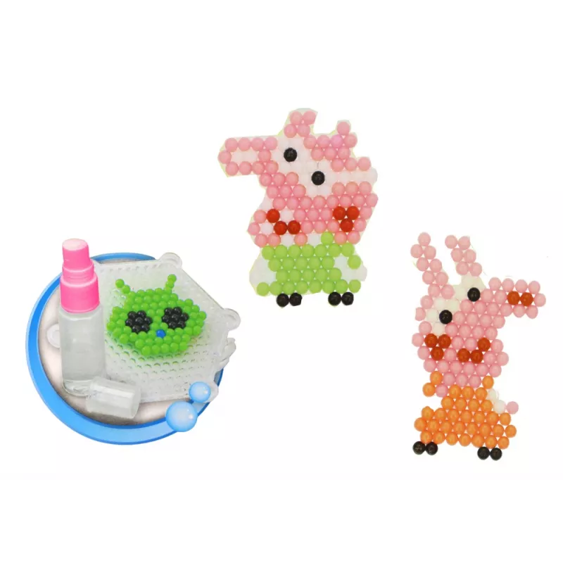 LEAN TOYS DIY Magic Water Beads Set 8 Pig Colors