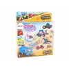 LEAN TOYS DIY Water Beads Set Magic Beads 8 Colors Construction Vehicles