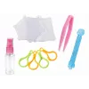 LEAN TOYS DIY Water Beads Set Magic Beads 8 Colors Construction Vehicles