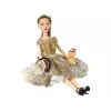LEAN TOYS Doll For Children Emily With Dog Long Hair