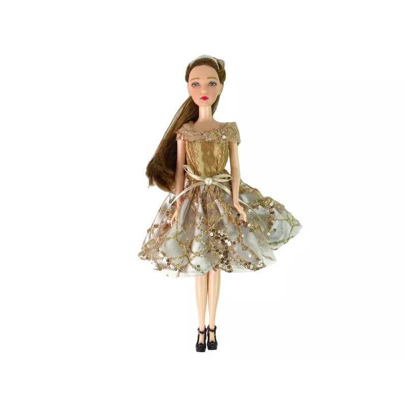 LEAN TOYS Doll For Children Emily With Dog Long Hair
