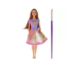 LEAN TOYS Doll Long Hair Painting Dress