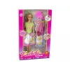 LEAN TOYS Doll Long Hair Painting Dress