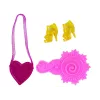 LEAN TOYS Doll Long Hair Painting Dress
