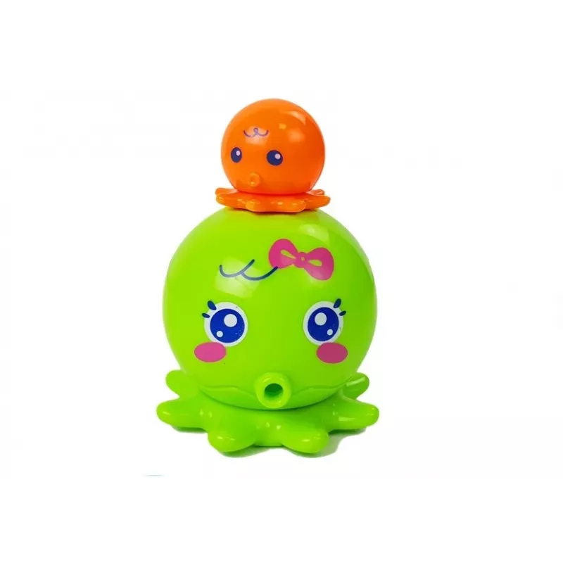 LEAN TOYS Dolphin Bathing Kit Sea Animals Plastic Waterfall