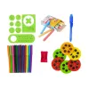 LEAN TOYS Double-sided Board Chalk Pens Stand Projector Pictures Red