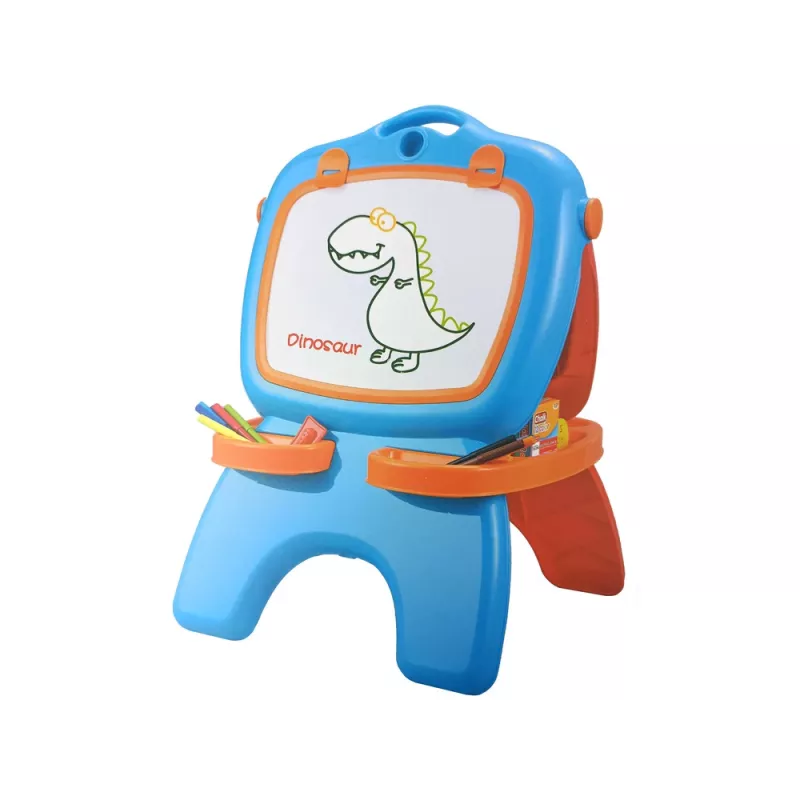LEAN TOYS Double-sided Magnetic Chalkboard Blue and Red Templates