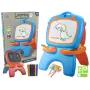 LEAN TOYS Double-sided Magnetic Chalkboard Blue and Red Templates