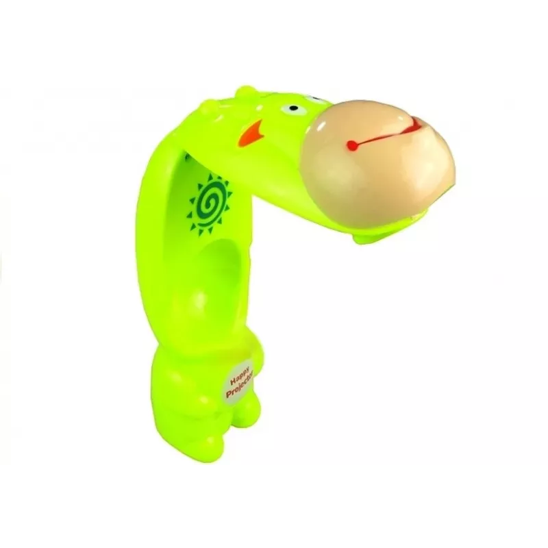 LEAN TOYS Drawing Projector Cow 3 Discs Markers Green 3in1