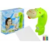 LEAN TOYS Drawing Projector Cow 3 Discs Markers Green 3in1