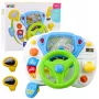 LEAN TOYS Driving Simulator Educational Steering Wheel with Interactive Sounds and Lights