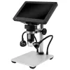LEAN TOYS Educational Digital Microscope Remote Control Wired 1200X LCD 7 INCH HD Camera