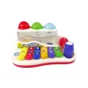LEAN TOYS Educational Dulcimer for Toddler Hammer Colourful Balls