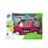 LEAN TOYS Educational Interactive Fire Station for Toddlers Sound Lights