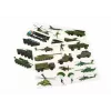 LEAN TOYS Educational Magnetic Puzzle Set - Land War Theme