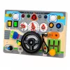 LEAN TOYS Educational Manipulative Board Simulator Steering Wheel Lights Sounds