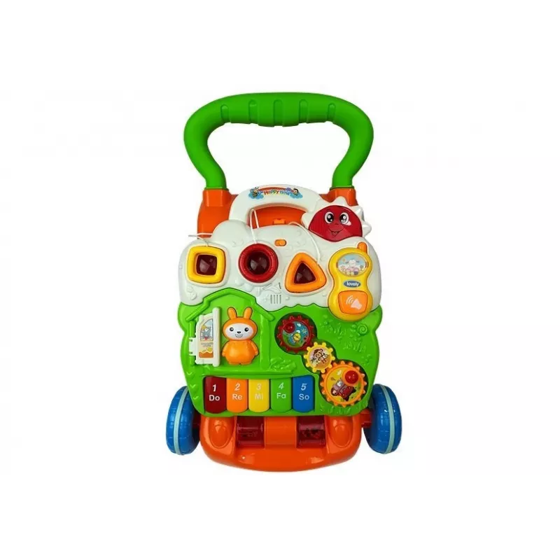 LEAN TOYS Educational Pusher for Babies with Piano