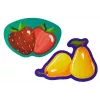 LEAN TOYS Educational Puzzle For Babies Fruits 5 Parts 40 Pieces