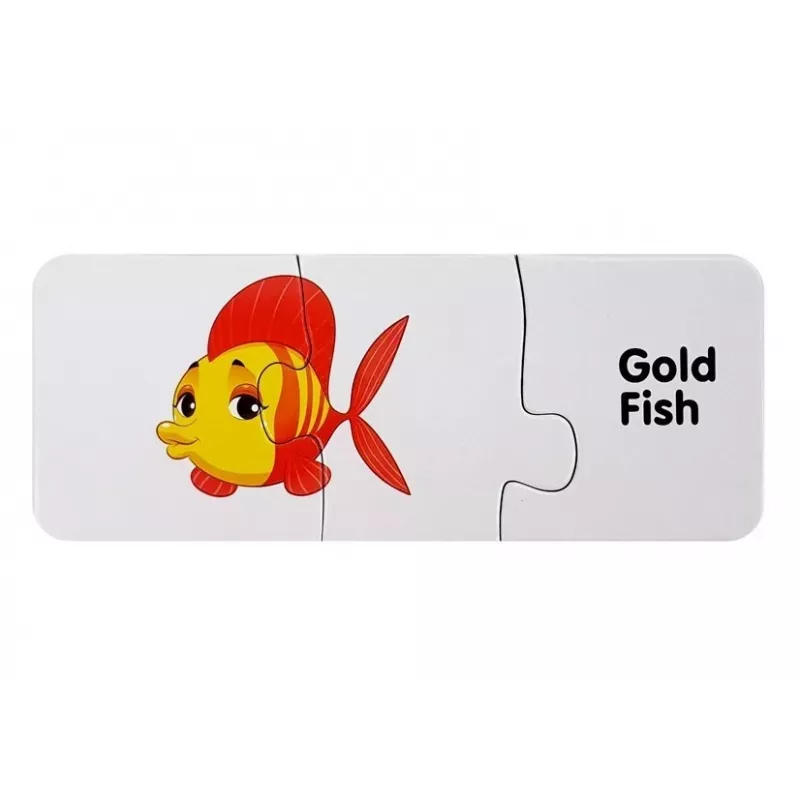 LEAN TOYS Educational Puzzle The World of the Oceans Puzzle 10 Connections