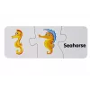 LEAN TOYS Educational Puzzle The World of the Oceans Puzzle 10 Connections