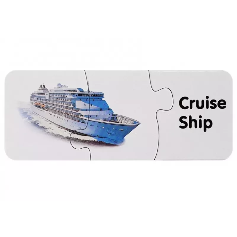 LEAN TOYS Educational Puzzle Transport Puzzle 10 Connections