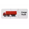 LEAN TOYS Educational Puzzle Transport Puzzle 10 Connections