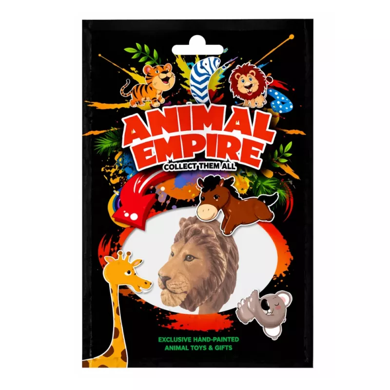 LEAN TOYS Educational Ring for Hand Animals Lion