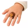 LEAN TOYS Educational Ring for Hand Animals Lion