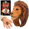 LEAN TOYS Educational Ring for Hand Animals Lion