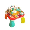 LEAN TOYS Educational Table Interactive Music Panel Piano 2 in 1 Red