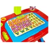 LEAN TOYS Educational Table with Projector, Chair, Crayons, Magnets, Letters and Numbers