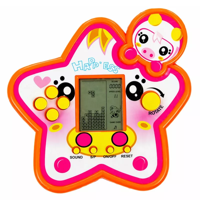 LEAN TOYS Electronic Game Tetris Star Red
