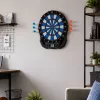 LEAN TOYS Electronic LCD Dartboard Arcade Game 25 Games 176 Variants