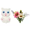 LEAN TOYS Emily Long Hair White Cat Baby Doll
