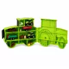 LEAN TOYS Farm Set with Tractor, Agricultural Vehicles, Animals and Accessories – 28-Piece Playset