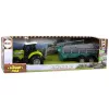 LEAN TOYS Farm Tractor with Sprayer Farm Sound Green