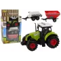 LEAN TOYS Farmer Tractor Set + 2 Farm Machines Farm Truck Set