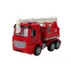 LEAN TOYS Fire Brigade Set Crane Road Signs Firefighter