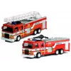LEAN TOYS Fire Rescue Truck with Ladder 1:32