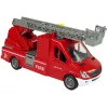 LEAN TOYS Fire Truck Red Water Sounds Lights