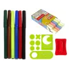 LEAN TOYS Foldable 2in1 Blackboard Suitcase - Chalk & Marker